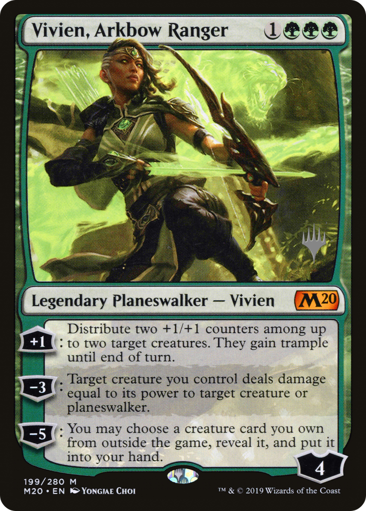 {R} Vivien, Arkbow Ranger (Promo Pack) [Core Set 2020 Promos][PP M20 199]