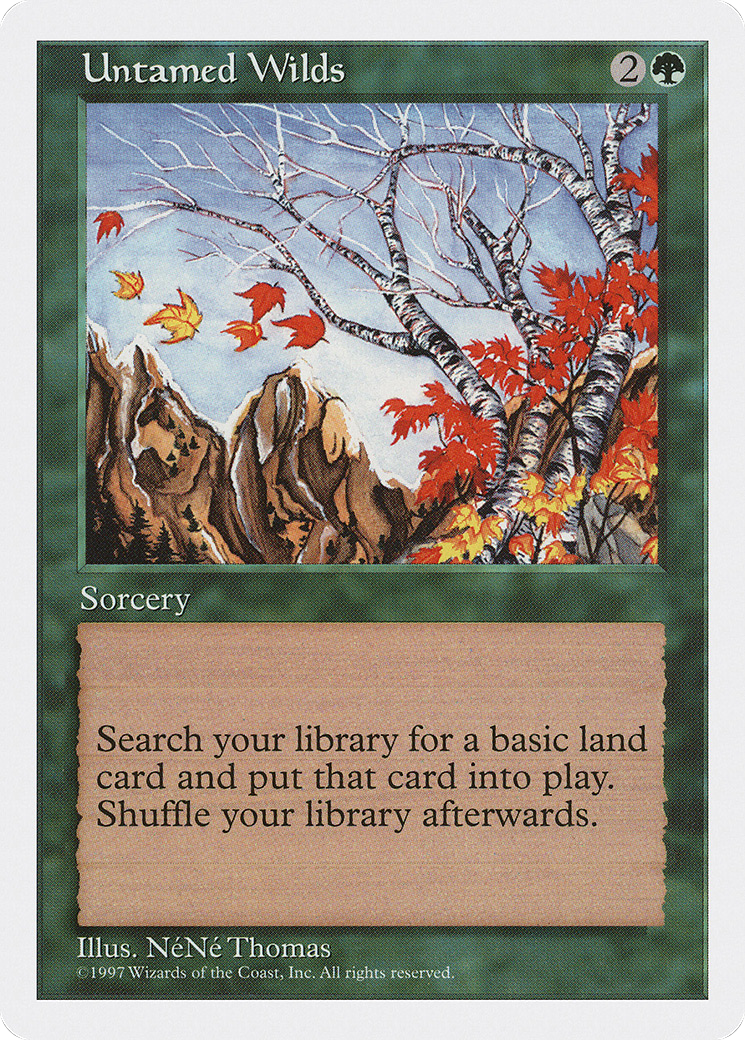 {C} Untamed Wilds [Fifth Edition][5ED 335]