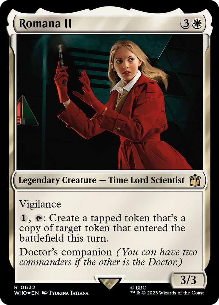{R} Romana II (Surge Foil) [Doctor Who][WHO 632]