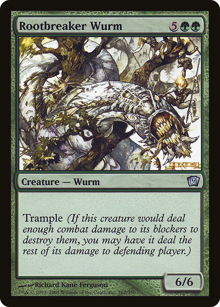 {C} Rootbreaker Wurm [Ninth Edition][9ED 267]