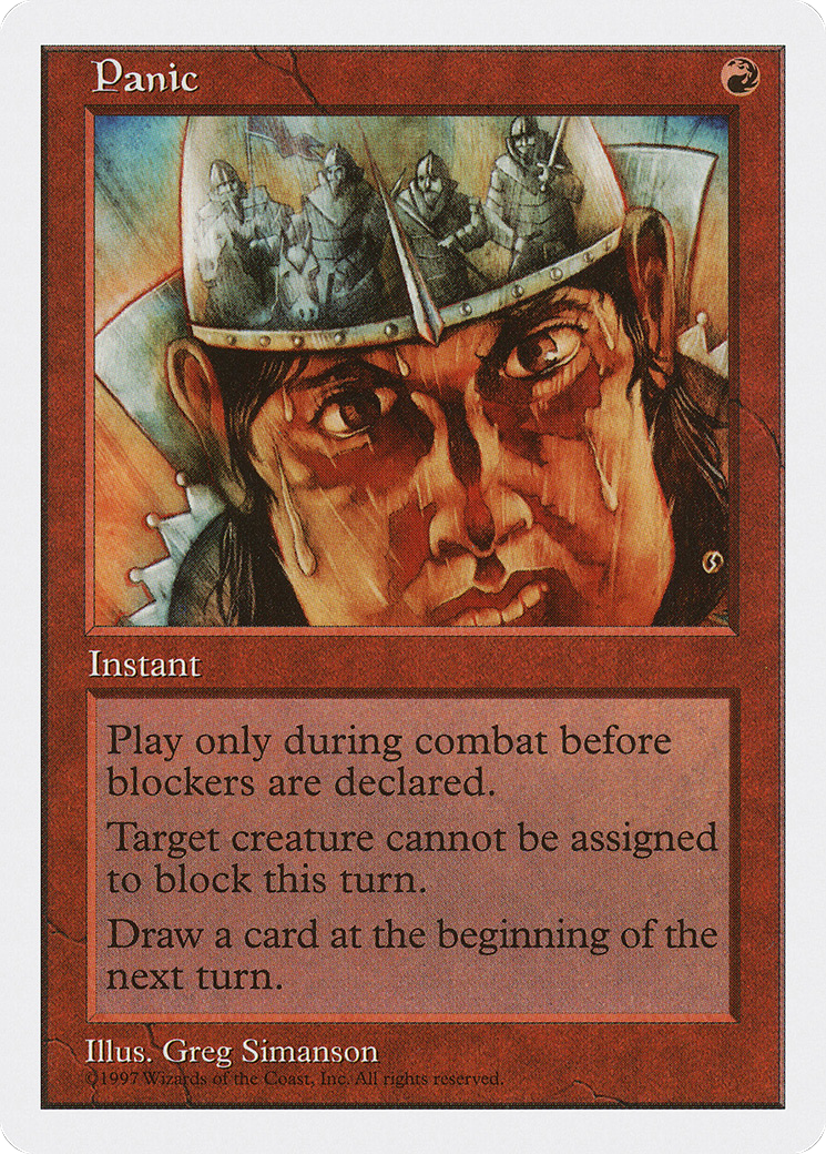{C} Panic [Fifth Edition][5ED 260]