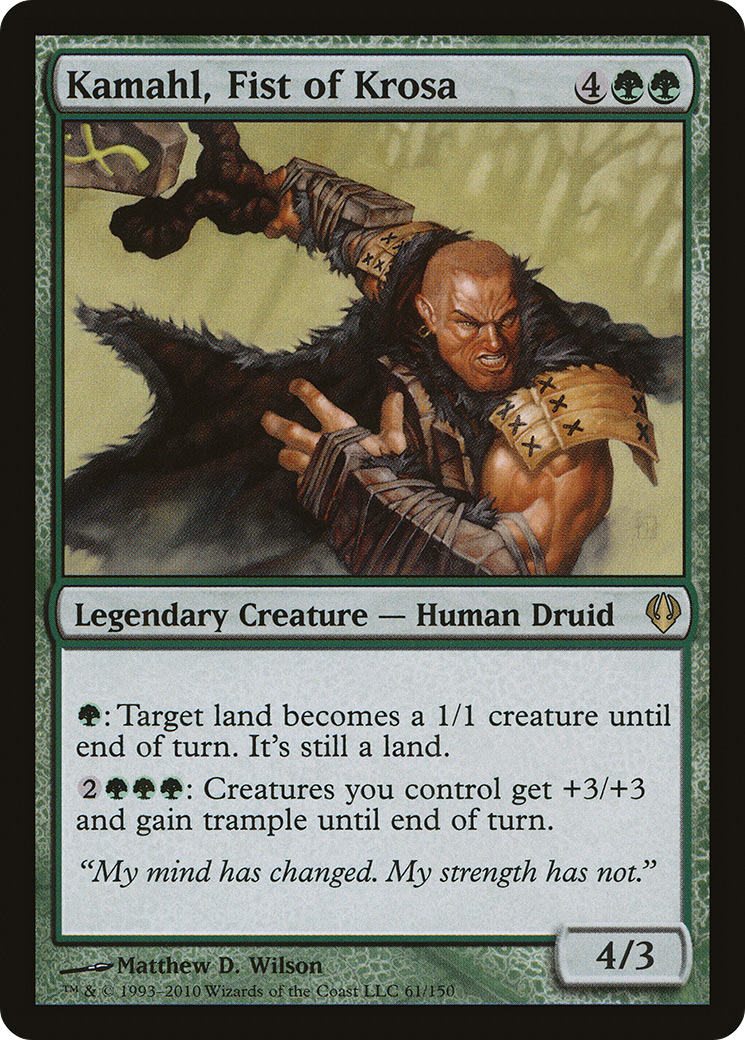 {R} Kamahl, Fist of Krosa [Archenemy][ARC 061]