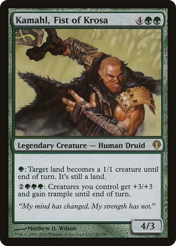{R} Kamahl, Fist of Krosa [Archenemy][ARC 061]