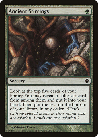 {C} Ancient Stirrings [Rise of the Eldrazi][ROE 174]