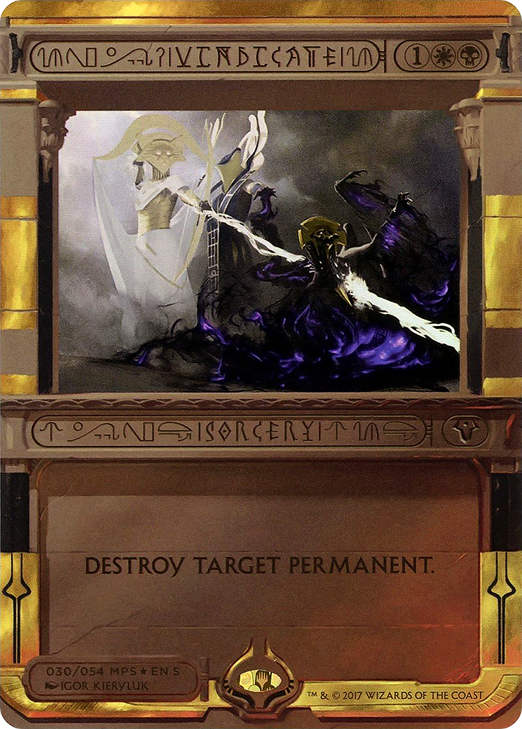 {R} Vindicate (Invocation) [Amonkhet Invocations][MP2 030]