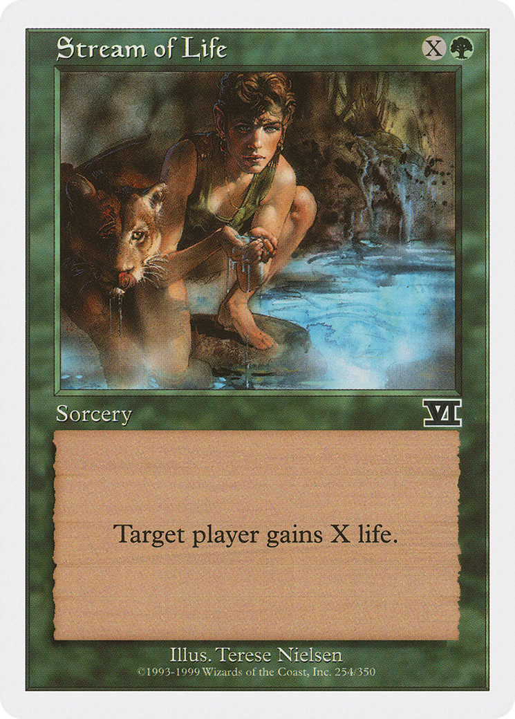 {C} Stream of Life [Classic Sixth Edition][6ED 254]