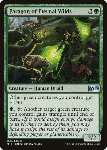 {C} Paragon of Eternal Wilds [Magic 2015][M15 190]