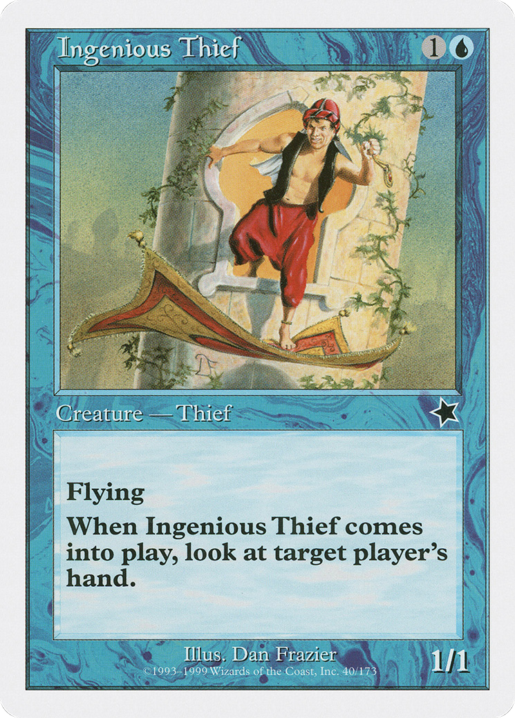 {C} Ingenious Thief [Starter 1999][S99 040]