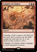 {R} Calamity of Cinders [Bloomburrow Commander][BLC 023]