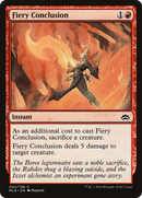 {C} Fiery Conclusion [Planechase Anthology][PCA 042]