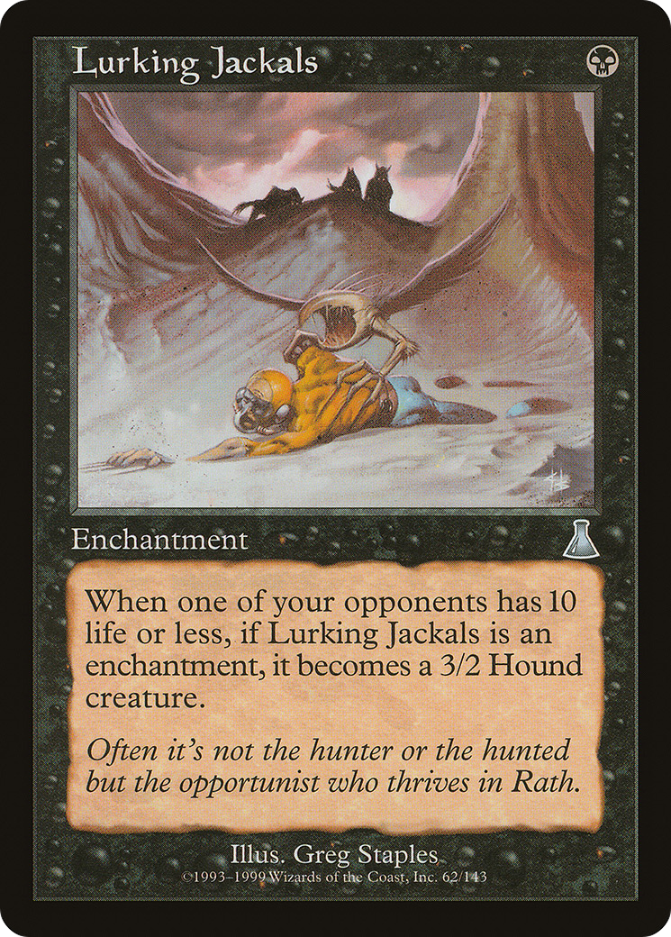 {C} Lurking Jackals [Urza's Destiny][UDS 062]