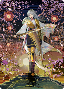 {A} The Wandering Emperor 2 Art Card [Kamigawa: Neon Dynasty Art Series][ANEO 050]