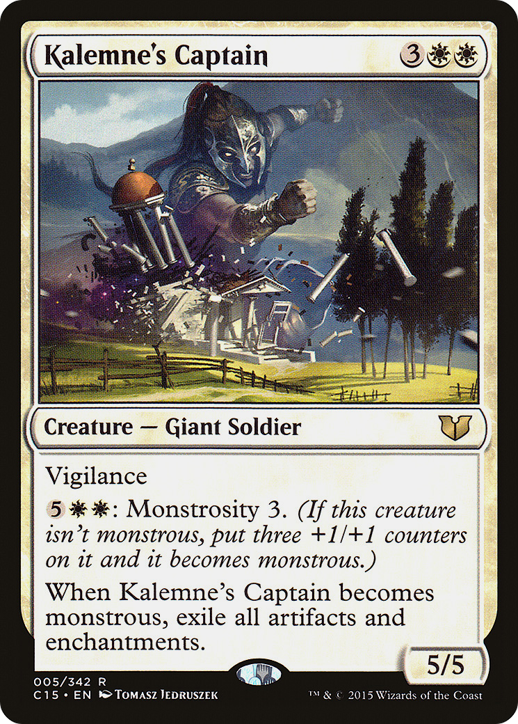 {R} Kalemne's Captain [Commander 2015][C15 005]