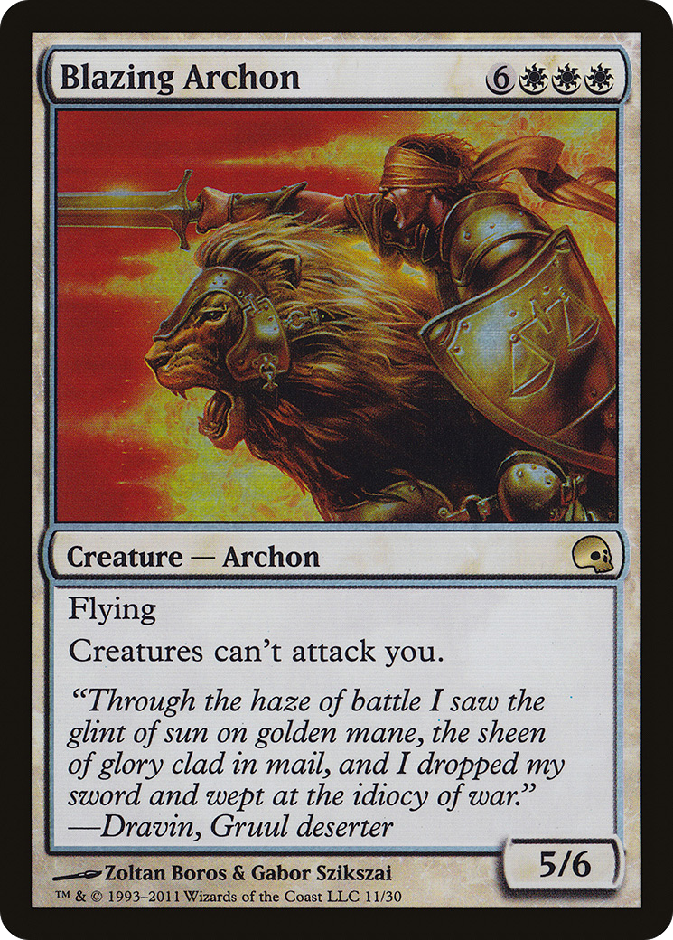 {R} Blazing Archon [Premium Deck Series: Graveborn][PD3 011]