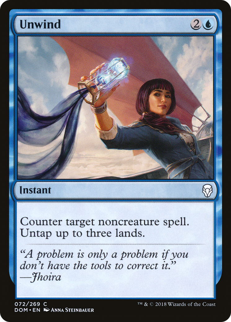 {C} Unwind [Dominaria][DOM 072]