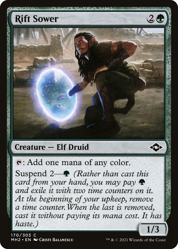 {C} Rift Sower (Foil) [Modern Horizons 2] [MH2 170]