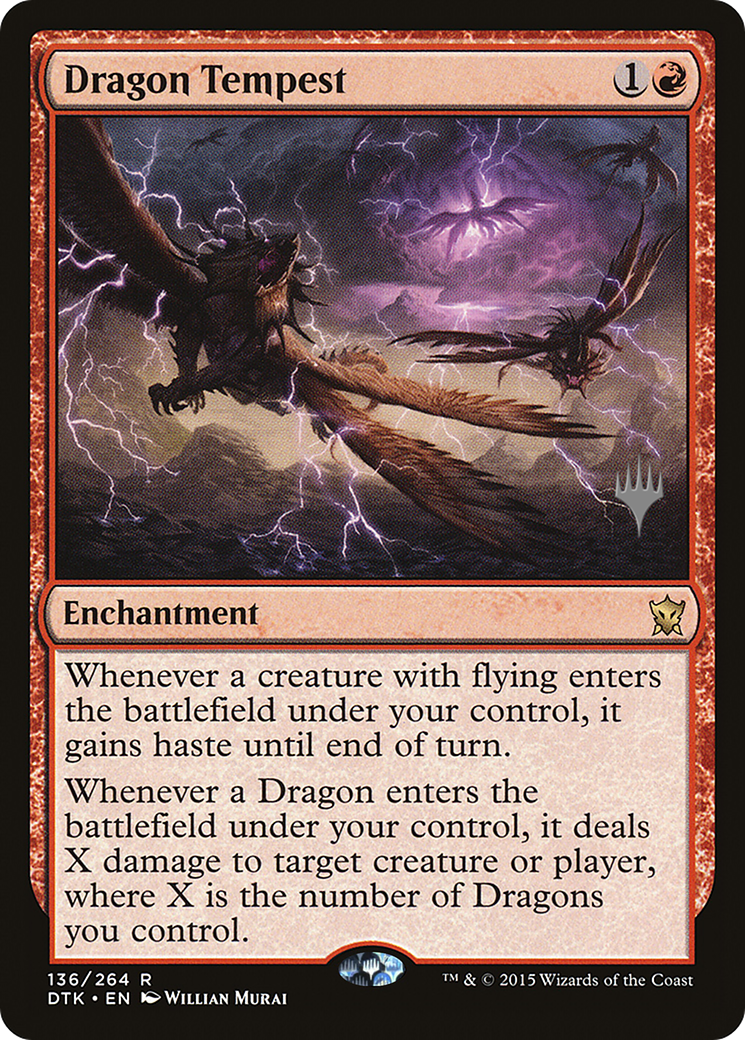 {R} Dragon Tempest [Dragons of Tarkir Promos][PA DTK 136P]