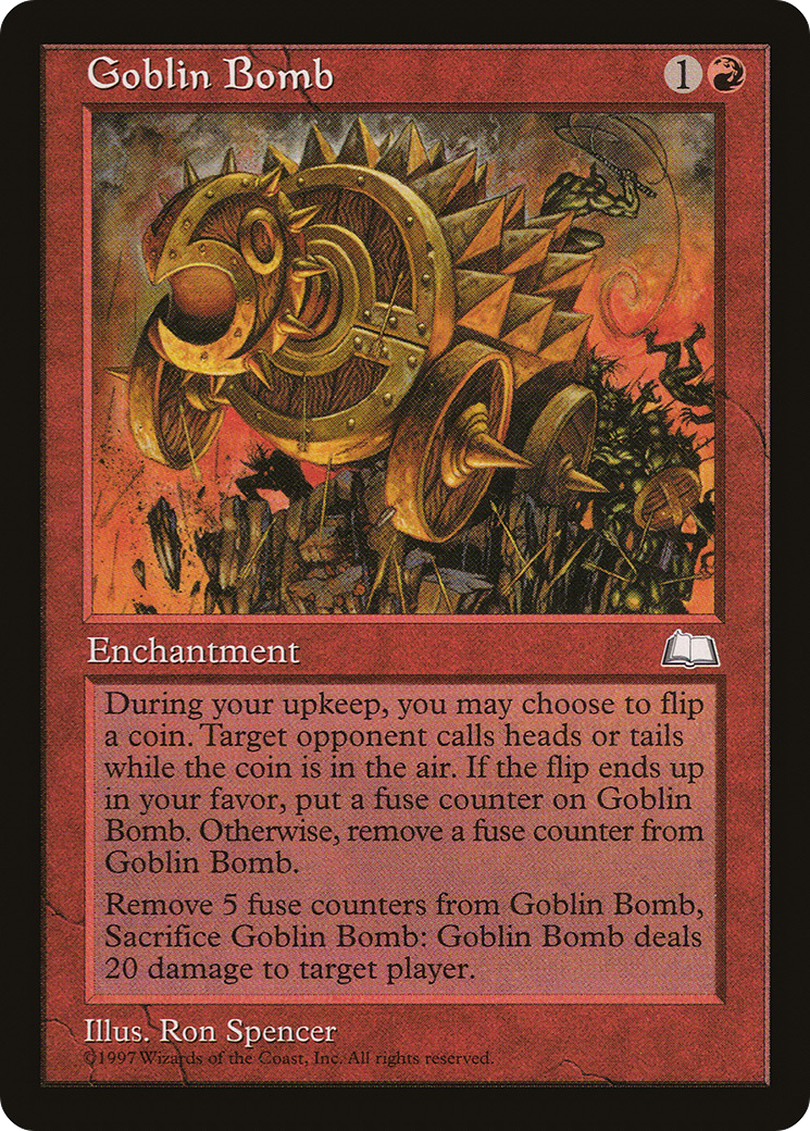{R} Goblin Bomb [Weatherlight][WTH 103] - Misty Mountain Games