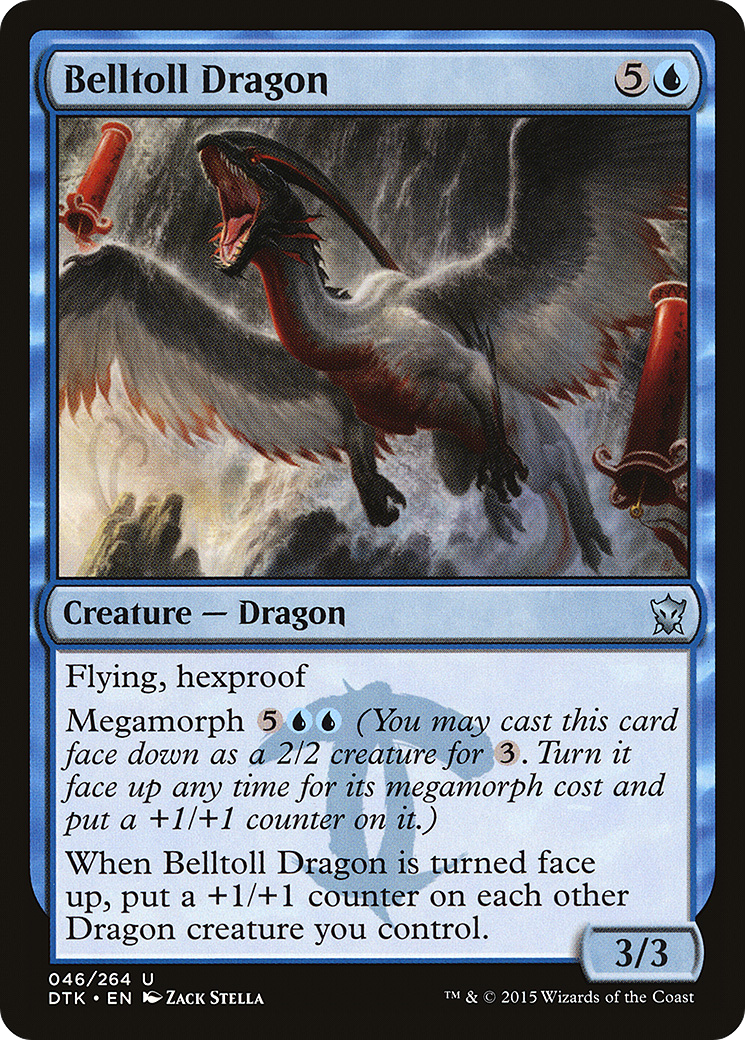 {C} Belltoll Dragon [Dragons of Tarkir][DTK 046]