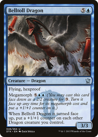 {C} Belltoll Dragon [Dragons of Tarkir][DTK 046]