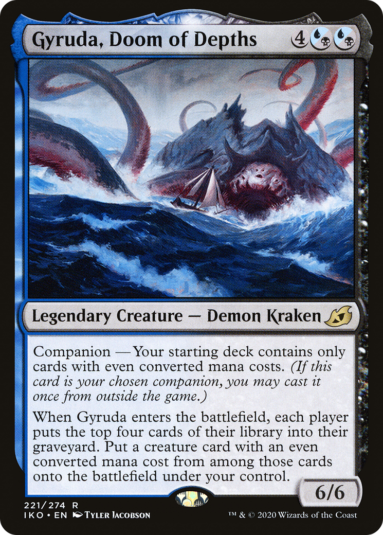 {R} Gyruda, Doom of Depths [Ikoria: Lair of Behemoths][IKO 221]