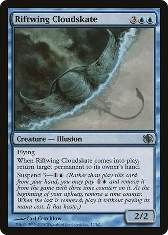 {C} Riftwing Cloudskate [Duel Decks: Jace vs. Chandra][DDB 015]
