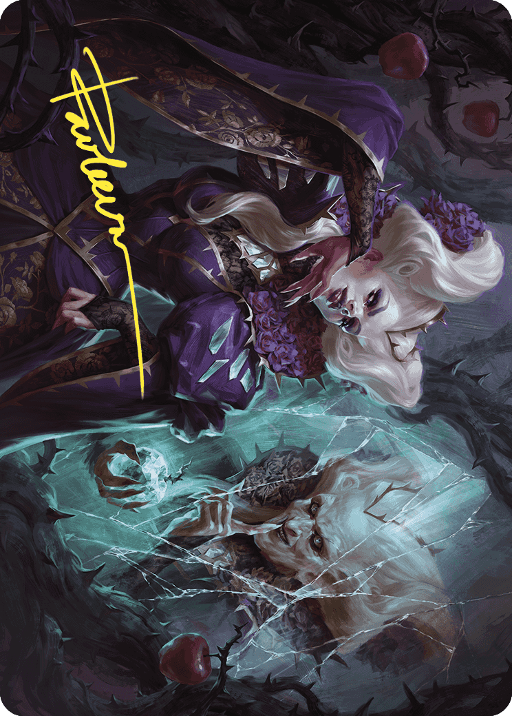 {A} Conceited Witch Art Card (Gold-Stamped Signature) [Wilds of Eldraine Art Series][GS AWOE 011]