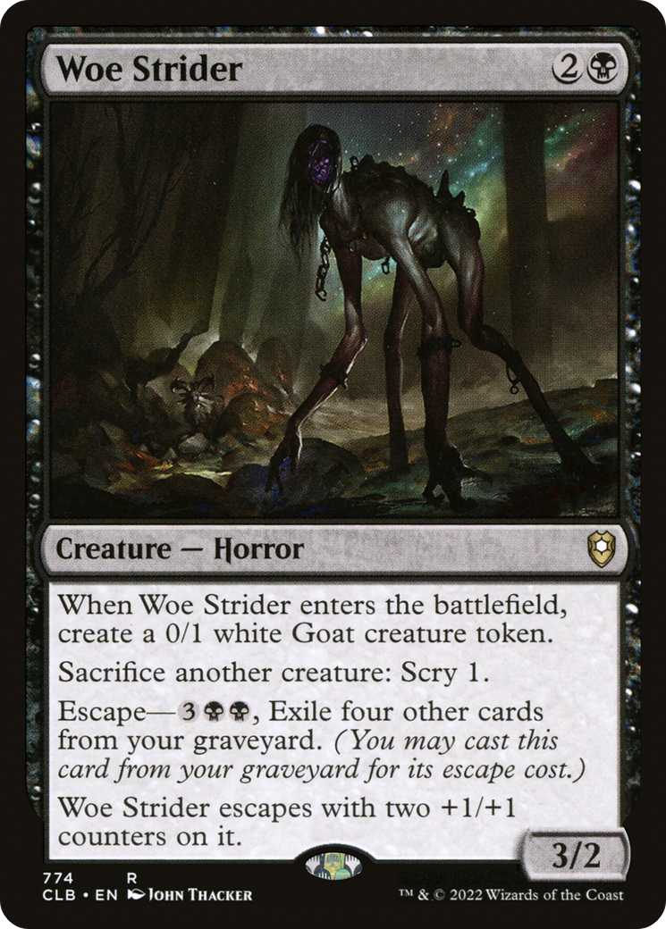 {R} Woe Strider [Commander Legends: Battle for Baldur's Gate][CLB 774]
