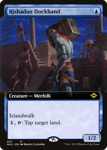 {R} Rishadan Dockhand (Extended Art) [Modern Horizons 2][MH2 447]