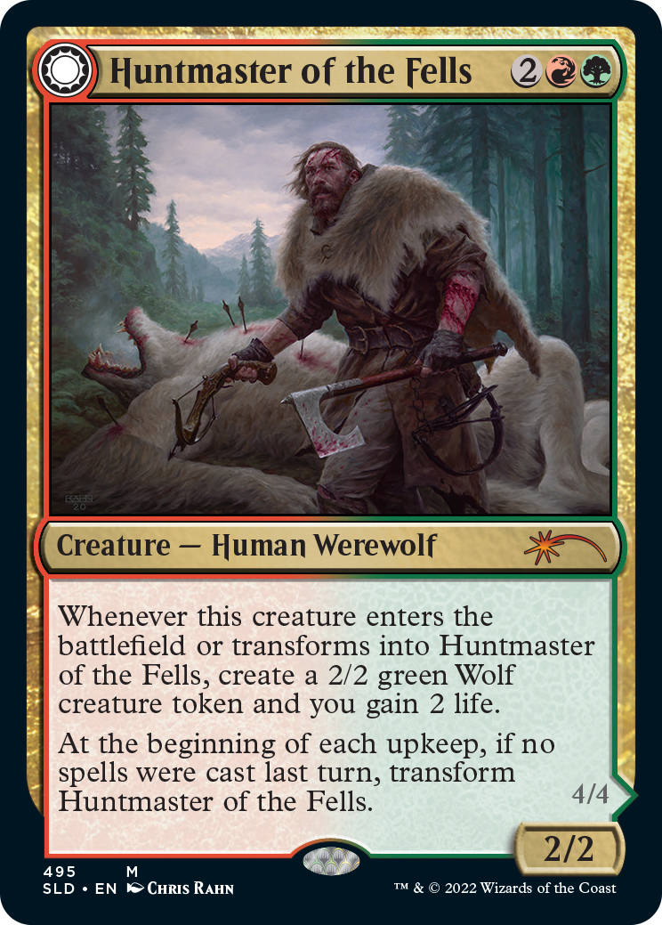 {R} Huntmaster of the Fells // Ravager of the Fells [Secret Lair Drop Series][SLD 495]