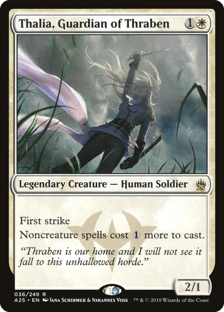 {R} Thalia, Guardian of Thraben [Masters 25][A25 036]