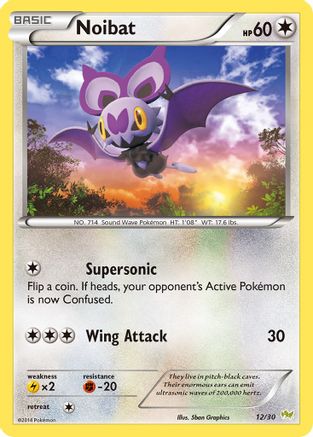 [PKM] Noibat (12/30) [XY: Trainer Kit - Noivern]