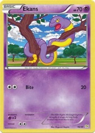 [PKM] Ekans (16/30) [XY: Trainer Kit - Noivern]