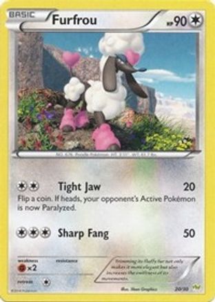 [PKM] Furfrou (20/30) [XY: Trainer Kit - Noivern]