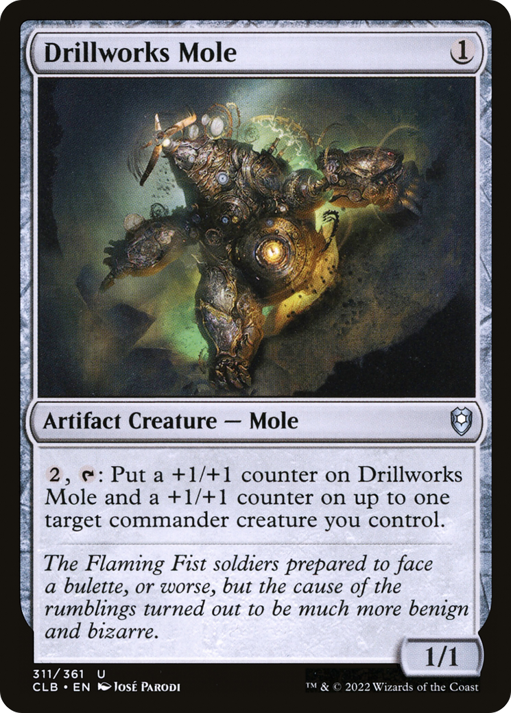{C} Drillworks Mole [Commander Legends: Battle for Baldur's Gate][CLB 311]