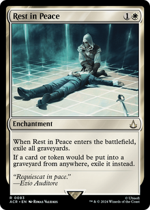 {R} Rest in Peace [Assassin's Creed][ACR 083]