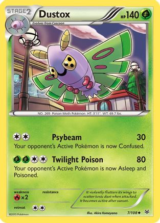 [PKM] Dustox (7/108) [XY: Roaring Skies]