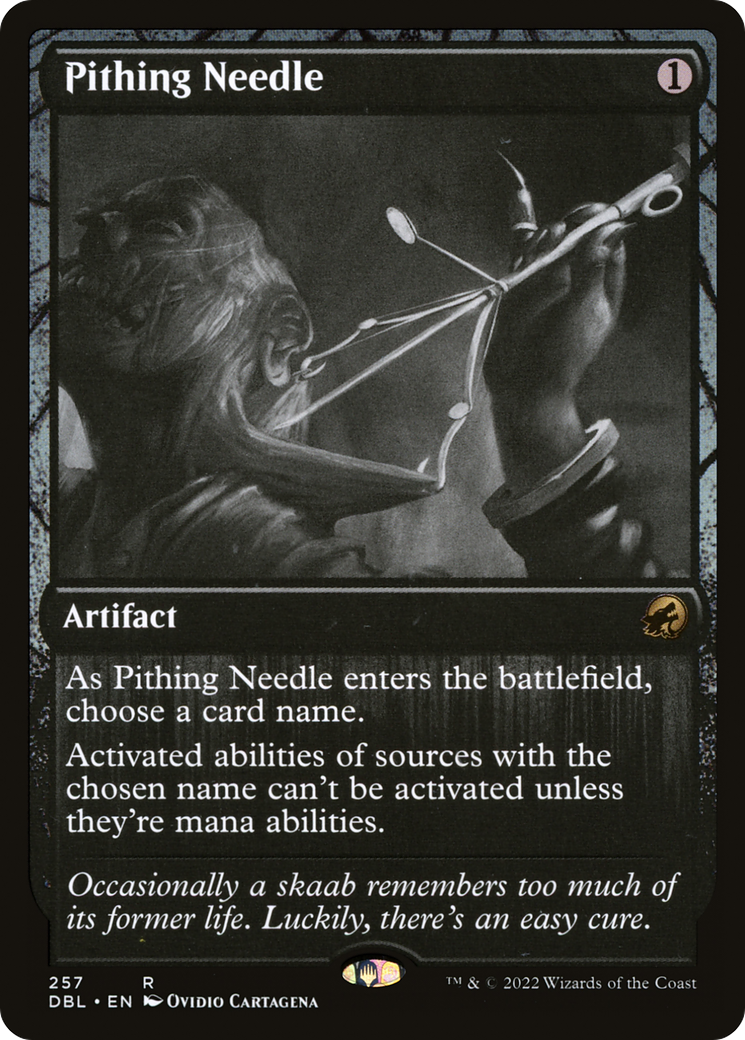 {R} Pithing Needle [Innistrad: Double Feature][DBL 257]