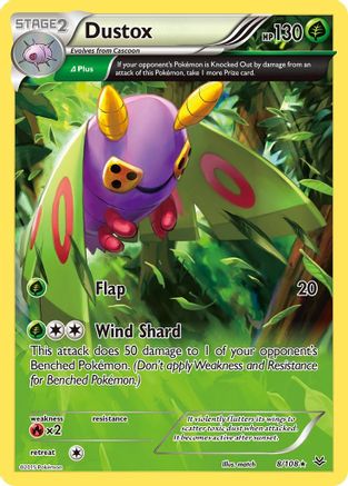 [PKM-R] Dustox (8/108) [XY: Roaring Skies]