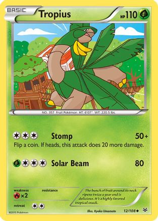 [PKM] Tropius (12/108) [XY: Roaring Skies]