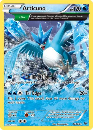[PKM-R] Articuno (17/108) [XY: Roaring Skies]