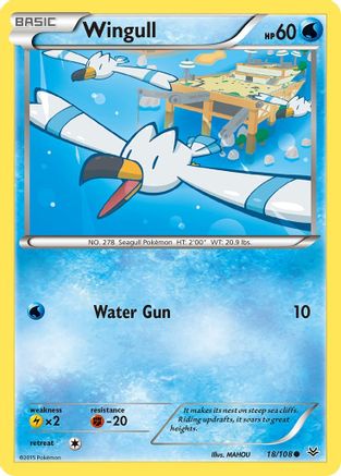 [PKM] Wingull (18/108) [XY: Roaring Skies]