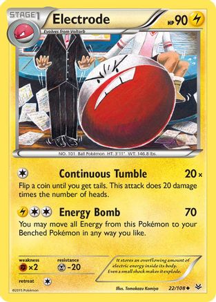 [PKM] Electrode (22/108) [XY: Roaring Skies]