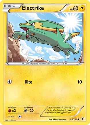 [PKM] Electrike (24/108) [XY: Roaring Skies]
