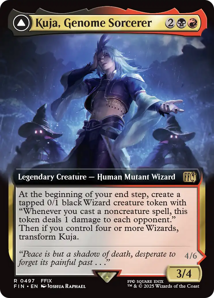 {@R} Kuja, Genome Sorcerer // Trance Kuja, Fate Defied (Extended Art) [FINAL FANTASY][FIN 497]