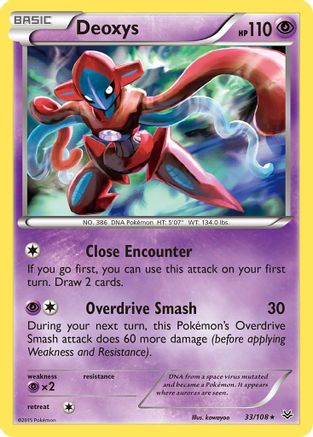 [PKM] Deoxys (33/108) [XY: Roaring Skies]