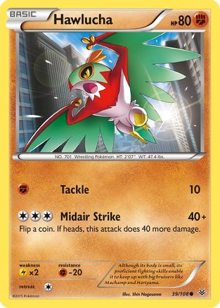 [PKM] Hawlucha (39/108) [XY: Roaring Skies]