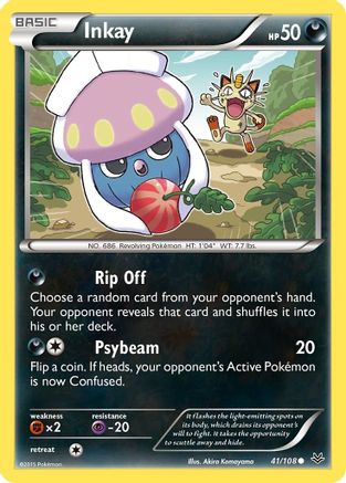 [PKM] Inkay (41/108) [XY: Roaring Skies]