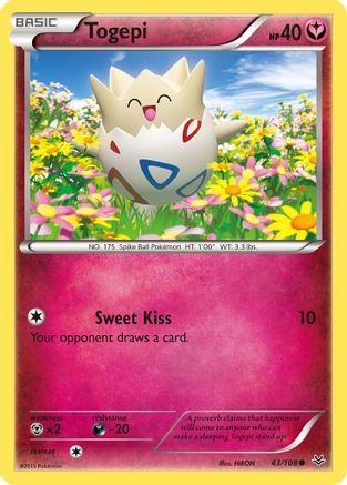 [PKM] Togepi (43/108) [XY: Roaring Skies]