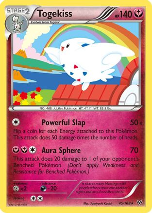 [PKM] Togekiss (45/108) [XY: Roaring Skies]